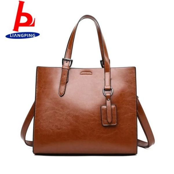 Lather Fashion Tote Bags Ladies Shoulder Handbag