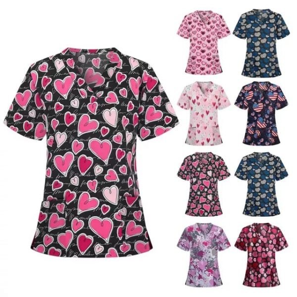 Nurses Scrub Tops