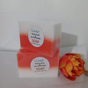 2 x 140 G Bar Kojic Acid & Glutathione soap.